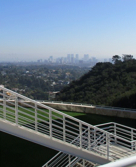 view from the Getty Museum 1